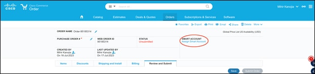 Ordering Example: Cisco Firepower 1010 with FTD