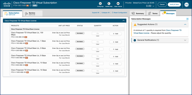 Ordering SPARE SKUs for existing equipment