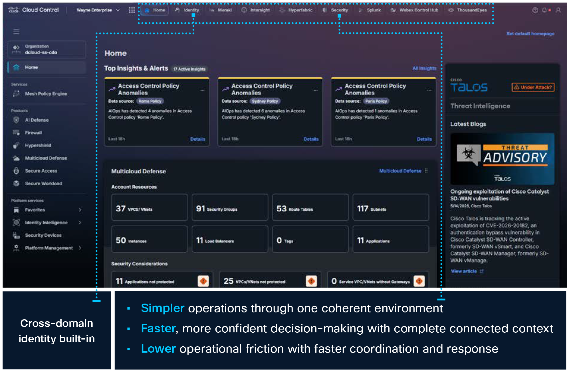 Modernize security management with an agentic workforce
