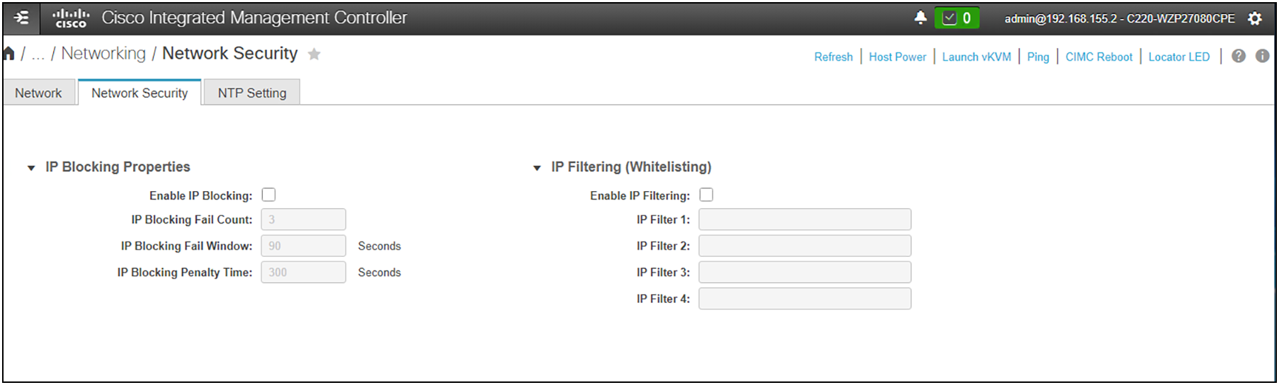 Enabling IP security through blocking and filtering