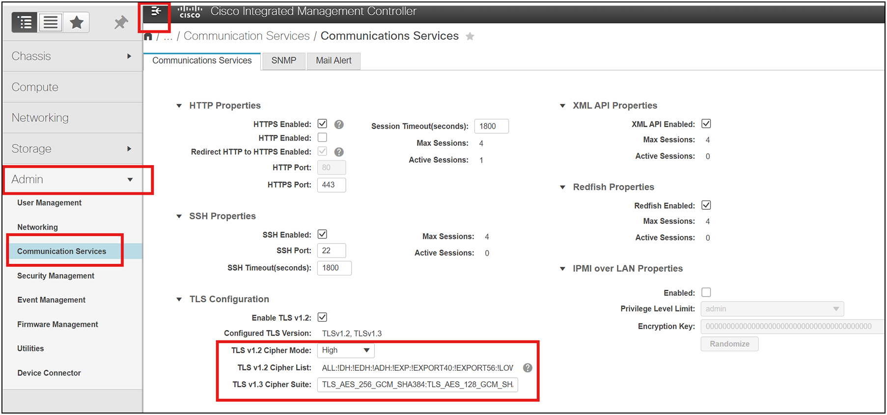 Selecting secure communication protocols