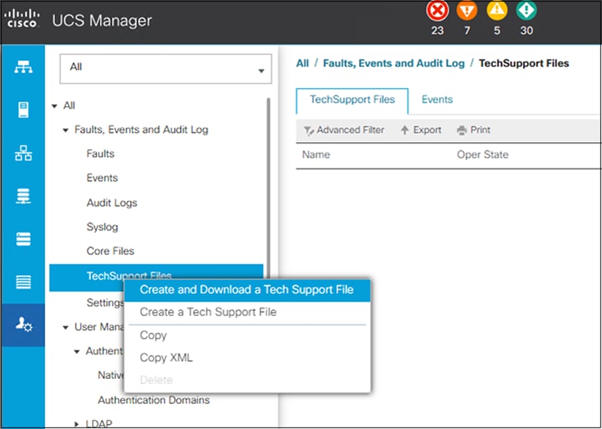 UCS Manager monitoring architecture