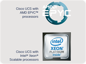 Cisco UCS with AMD EPYC™ & Cisco UCS with Intel® Xeon®