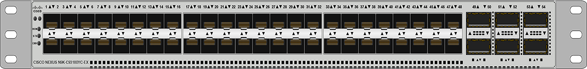 Cisco Nexus 93180YC-FX3 Switch
