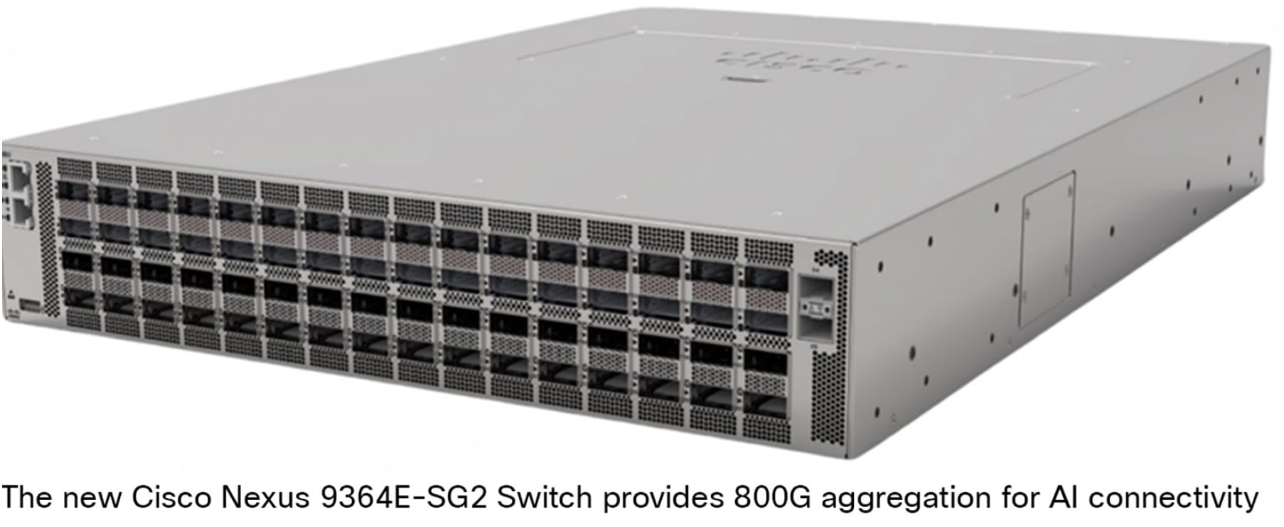 Cisco Nexus 9364E-SG2 switch for AI connectivity