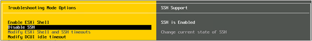 VMware ESXi Configuration Console