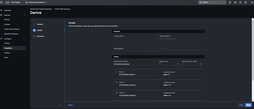 Assign profiles to servers2