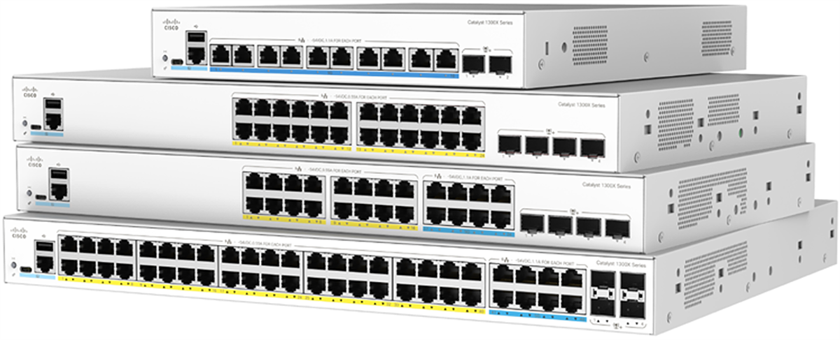 Cisco Catalyst 1300X Series switches
