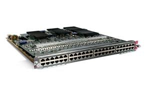 Cisco WS-X6548-GE-TX 48xRJ45 SFM 1000BASE-T GE Module 6MthWtyTaxInv 