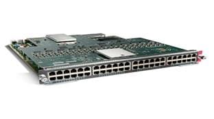 48-Ports Plug-in Module Ethernet Switch for sale online Cisco  Express Forwarding WS-X6748-GE-TX 