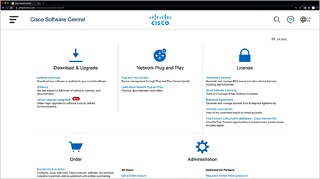 Cisco Smart Software Manager