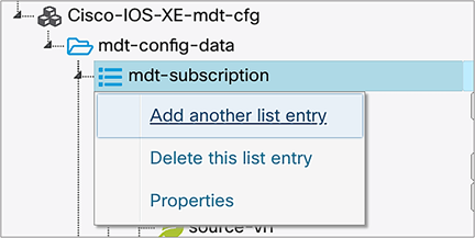 Configuring gRPC dial-out subscriptions using NETCONF