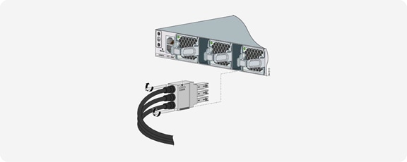 Stack cable and stack cable slot for 9300 modular uplink models