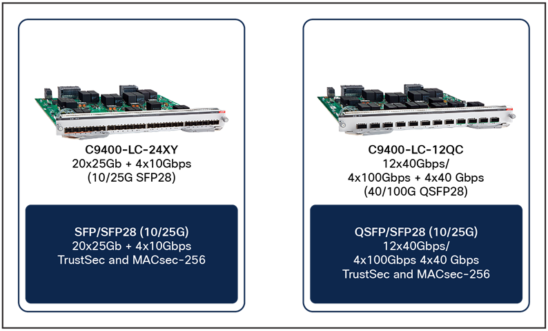 Fiber line cards 2