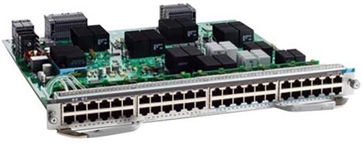 Cisco Catalyst 9400 Series 48-Port UPOE 10/100/1000 (RJ-45) Line Card (C9400-LC-48U)