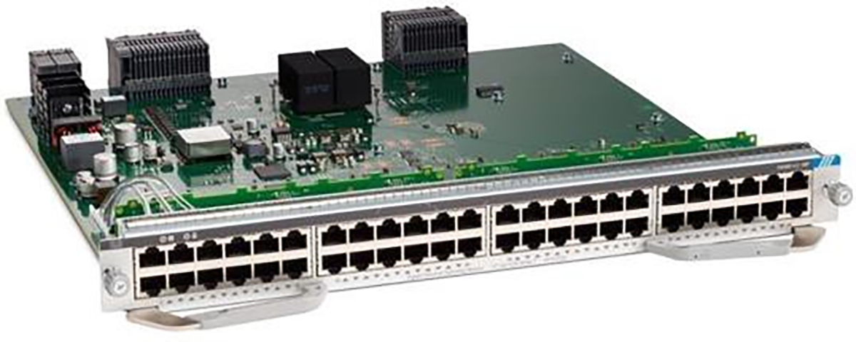 Cisco Catalyst 9400 系列 48 端口 10 Gb 以太网 (SFP+) 线卡 (C9400-LC-48XS)