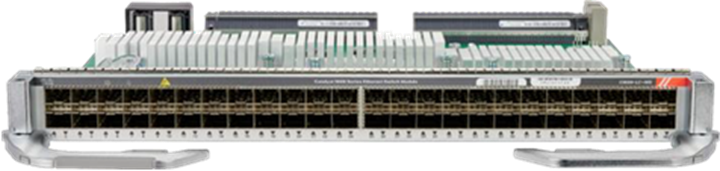 Cisco Catalyst 9600 48-port RJ45 Copper - 10GE/5GE/2.5GE/1GE/100Mbps/10Mbps Line Card (C9600-LC-48TX)