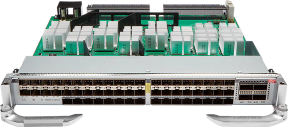 Cisco Catalyst 9600 Series 56-port 50/25/10GE, 4-port 100GE (C9600X-LC-56YL4C)