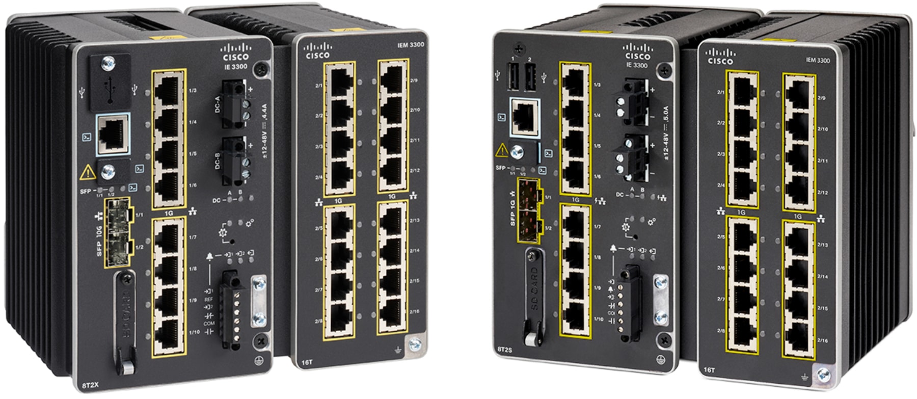 IE 3300 with 10G uplinks and IE 3300 with 1GE uplinks