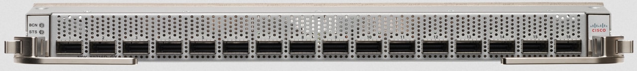 N9K-X9716D-GX: 400-Gigabit Ethernet Line Card