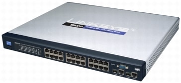 Cisco SRW224P 24-Port 10/100 + 2-Port Gigabit Switch: WebView/PoE ...