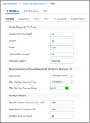 Configuring warning and trap notifications