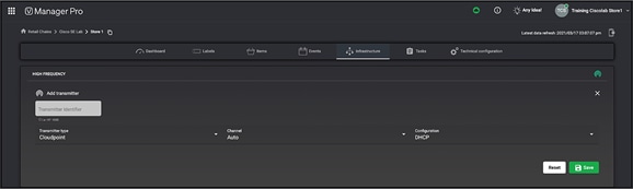 Adding the SES-imagotag USB dongle’s ID into VUSION Cloud