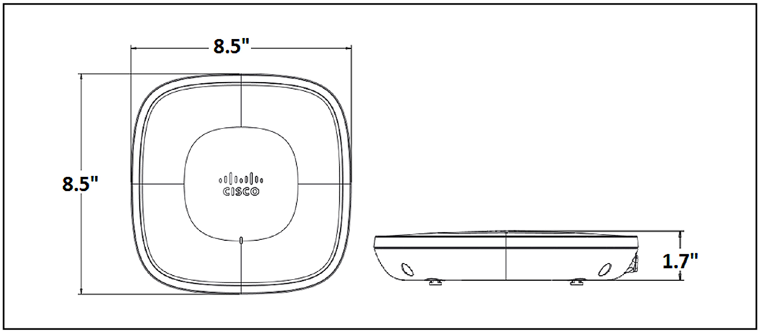 Cisco Catalyst 9120I Mecanical Design