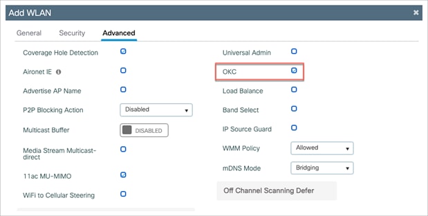 WLAN configuration