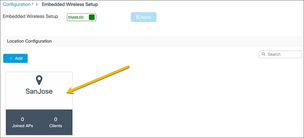 Embedded Wireless Setup