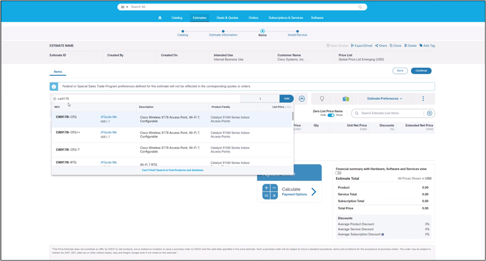 How to order a Cisco Networking Subscription
