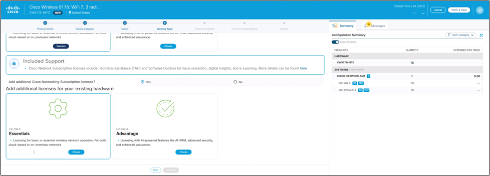 Cisco DNA license entitlement steps