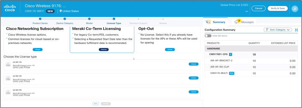 Meraki Co-Term Licensing 2
