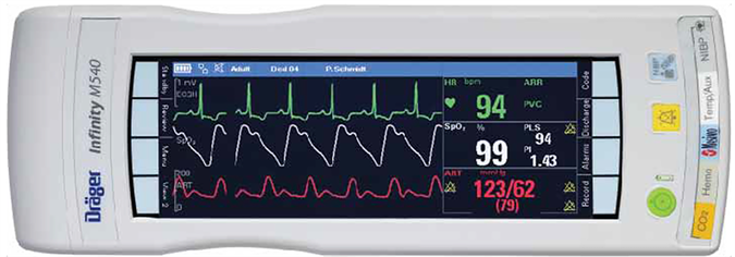 Infinity M540 bedside monitor