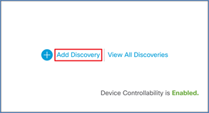 Click Add Discovery
