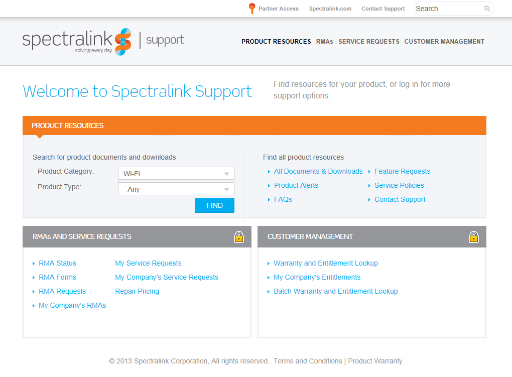 Spectralink references