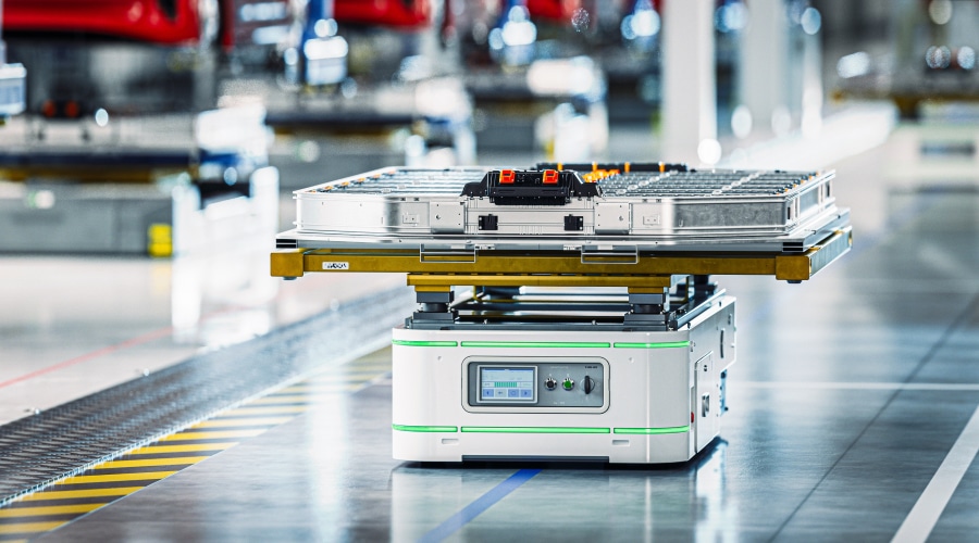 A large car manufacturer needed to deploy many new AGVs fast