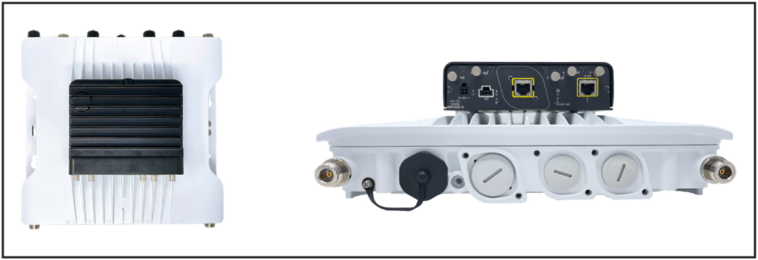 The Catalyst IW9165E vs. the Catalyst IW9167E: Compact DIN rail form factor for easy integration into assets