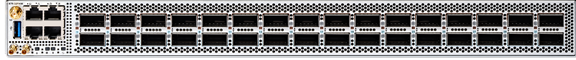 A white rectangular device with many portsDescription automatically generated