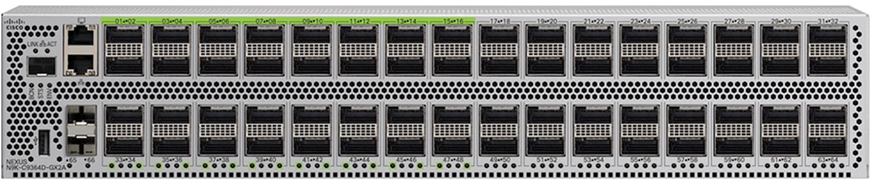 Cisco Nexus 9364D-GX2A switch