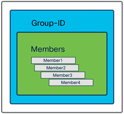 Members in an ECMP record