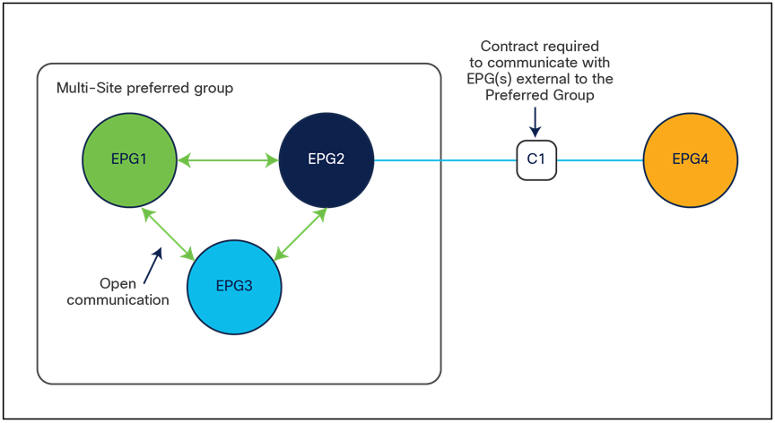 EPGs and preferred groups