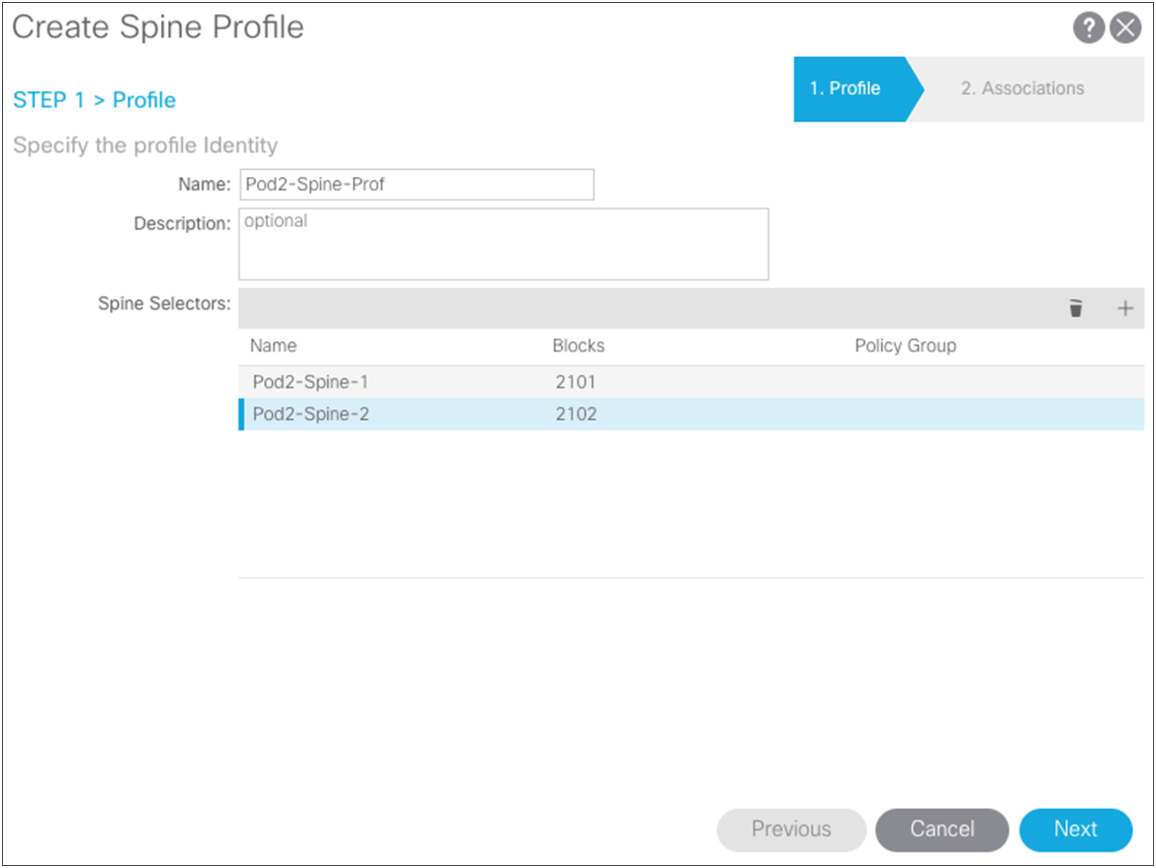 Revisiting Pod2 spine access policies