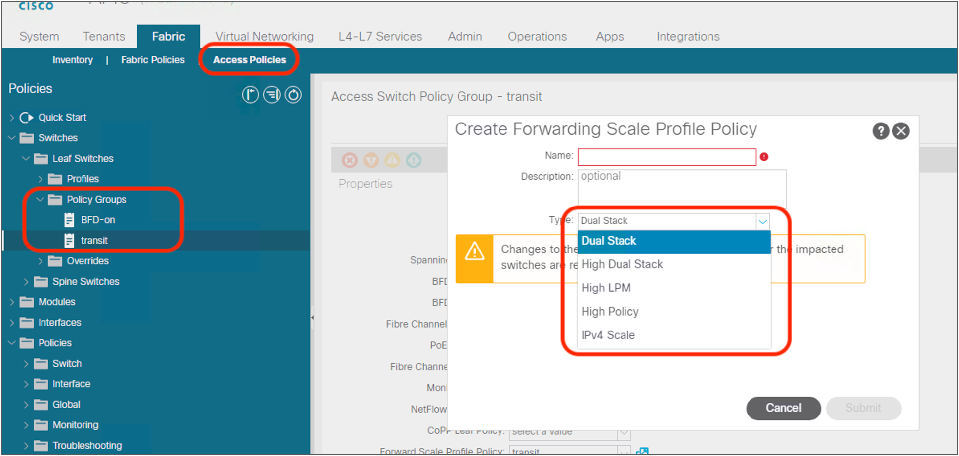 Policy CAM usage example: a filter entry with eleven port numbers