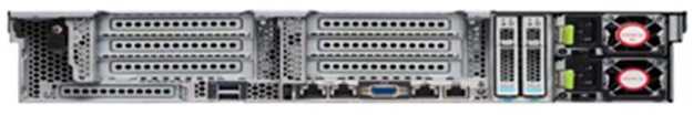 Cisco UCS C240 M5Rack Server rear view