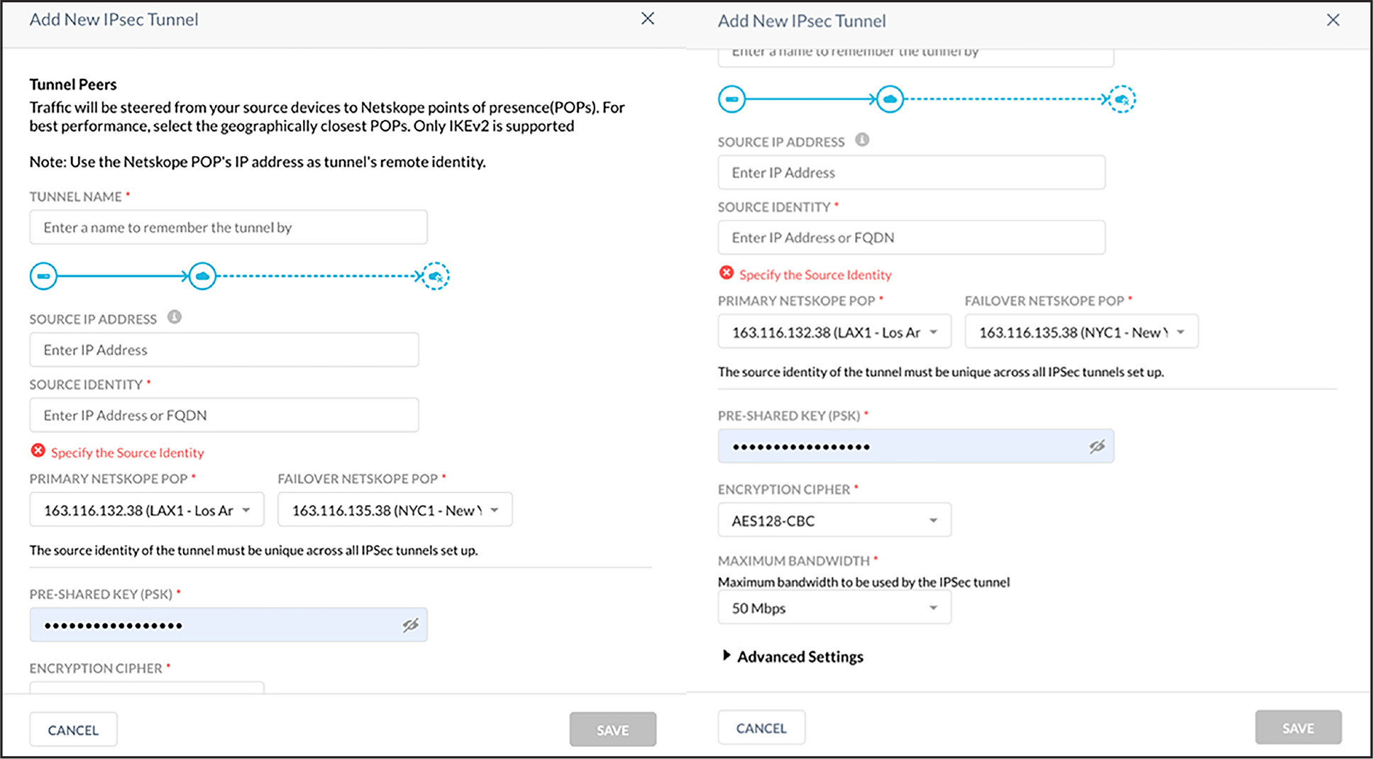 Add New IPsec