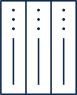 A black background with blue linesDescription automatically generated