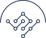 A blue line with dotsDescription automatically generated with medium confidence