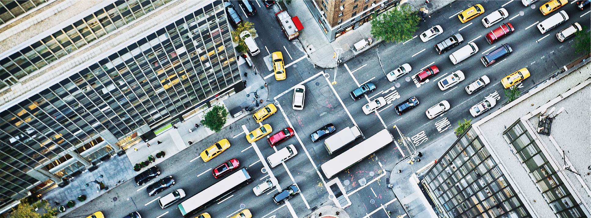 Connected roadways and intersections