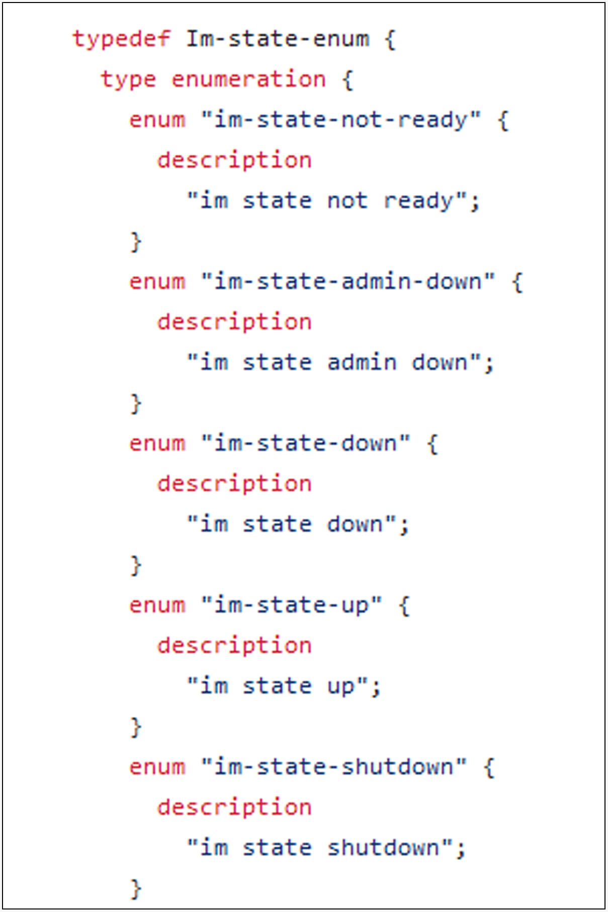 A screenshot of a computer codeDescription automatically generated